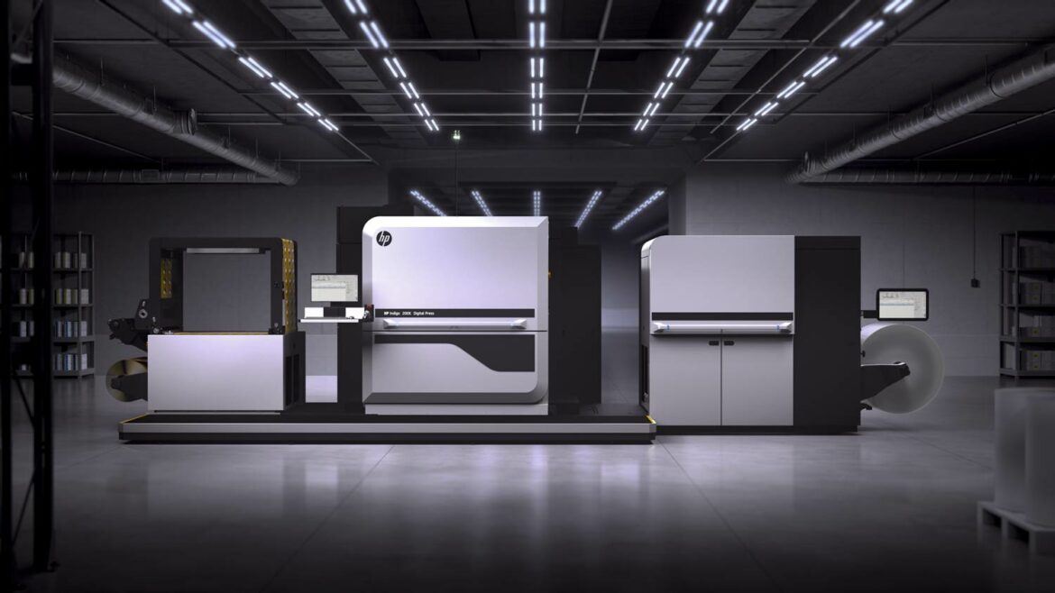 Nový digitální tiskový stroj HP Indigo 200K